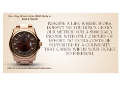 Want Financial Freedom? Anyone can Learn to Earn from Home. Why Not Start Today?