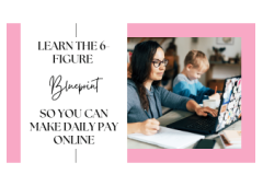 Dream of big online earnings? Our 6-figure blueprint is perfect for busy lives and tech beginners!